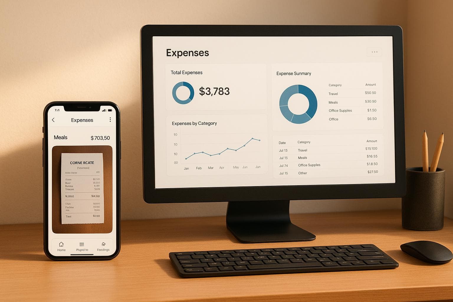 Mobile vs Desktop Expense Apps Compared