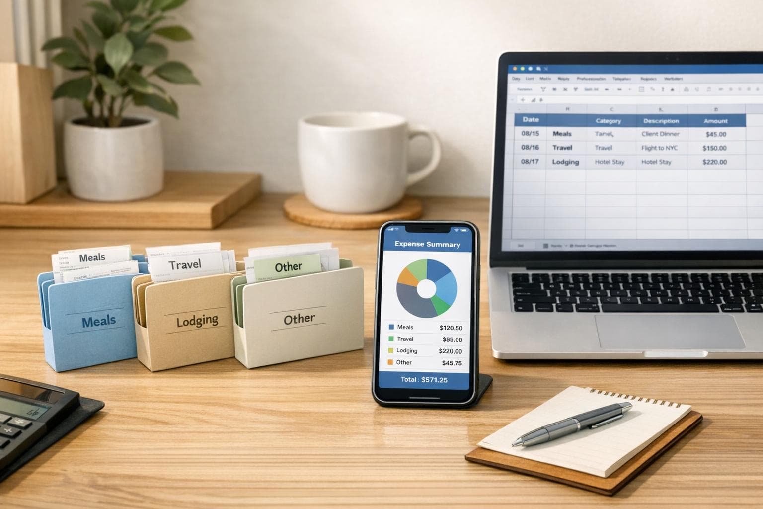 How to Categorize Receipts for Business Trips