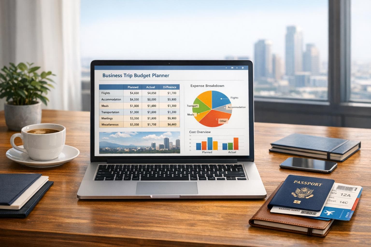 Business Trip Budget Planner