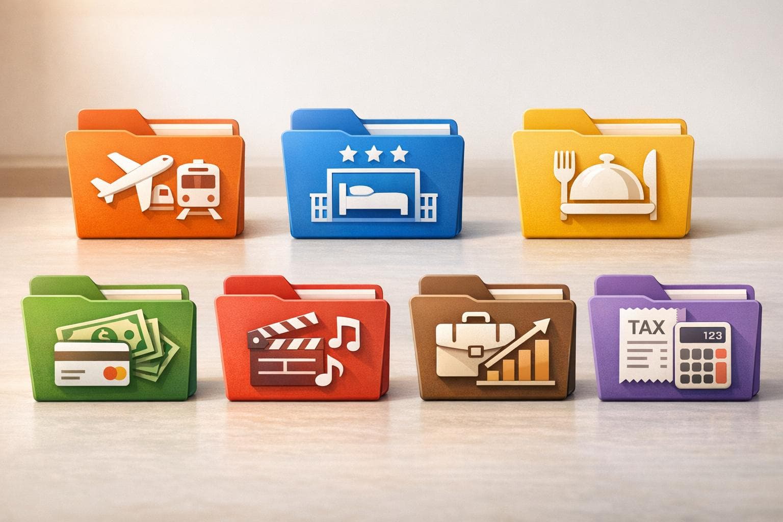 Top 7 Expense Categories for Business Travel Reports